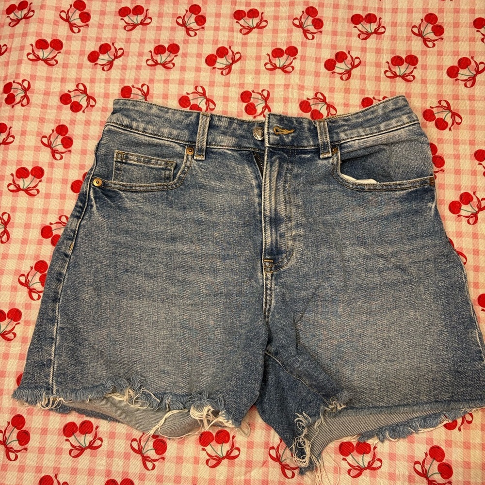 H&M Light Blue Jean Shorts